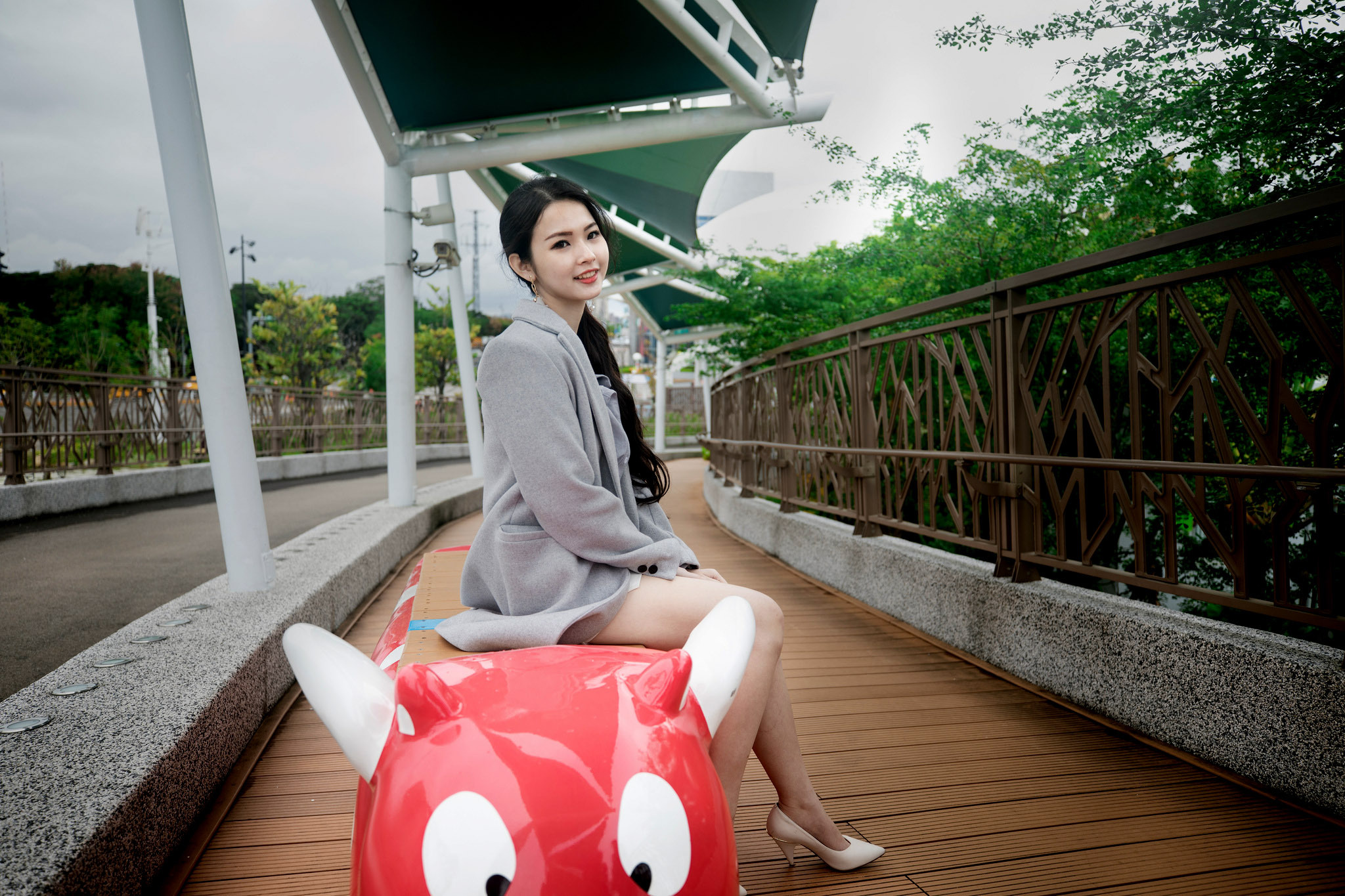 沈秋國作品  邻家女孩杨宓凌